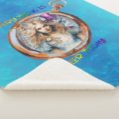 Heute ist alles Que - Alice im Wunderland Sherpadecke (3/4)