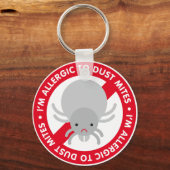 Heute ist das Beste! Ich bin allergisch gegen Stau Schlüsselanhänger (Vorderseite)