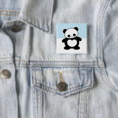 Heute ist das Beste! Kawaii Panda Button (Beispiel)