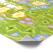 Heute ist der erste Tag der Erholung deines Lebens Poster (Ecke)