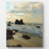 Heute ist der erste Tag Fotoplatte (Vorderseite)