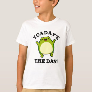 Heute Ist Der Tag Lustiger Krötenwitz T-Shirt