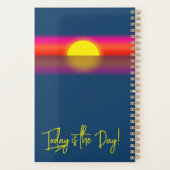 Heute ist der Tag Sunrise-Affirmation Planer (Rückseite)