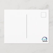 "Heute ist der Tag" Zitat Postkarte (Rückseite)