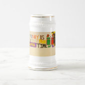 Heute ist die phantastischste Zeit des Jahres Bierglas (Mittel)