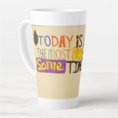 Heute ist die phantastischste Zeit des Jahres Milchtasse (Linke Ecke)