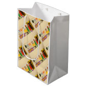 Heute ist die phantastischste Zeit des JahresGesch Mittlere Geschenktüte (Vorderseite Schrägansicht)