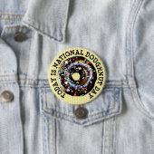 Heute ist die Schaltfläche "National Doughnut Day" Button (Beispiel)