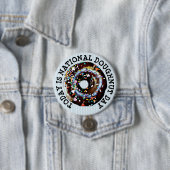 Heute ist die Schaltfläche "National Doughnut Day" Button (Beispiel)