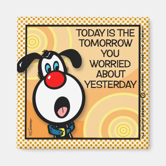 Heute ist die Zukunft Magnet (Vorne)