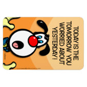 Heute ist die Zukunft Magnet (Horizontal)