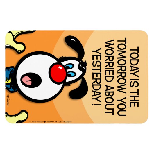 Heute ist die Zukunft Magnet (Horizontal)