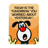 Heute ist die Zukunft Magnet (Vertikal)