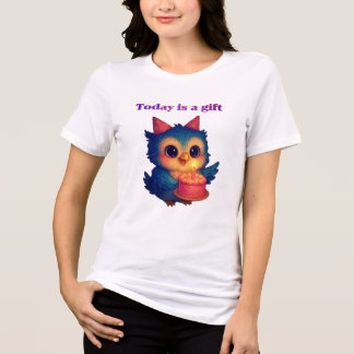 Heute ist ein Geschenk - Dankbarkeit Inspiriert T  Tri-Blend Shirt