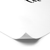 Heute ist ein Geschenk Inspiration Zitat Poster (Ecke)