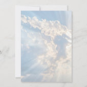 "Heute ist ein Geschenk" Motivierend Christliches Dankeskarte (Rückseite)