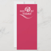 Heute ist ein guter Tag (Rückseite)