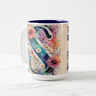 Heute ist ein guter Tag Motivierend Start Zweifarbige Tasse