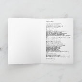 Heute ist ein neuer Engel in Gottes Schoß... Karte (Innenseite)