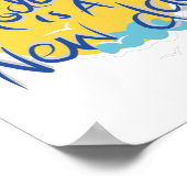 heute ist ein neuer Tag Poster (Ecke)