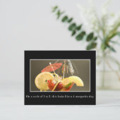 Heute ist ein Tag mit hohem Rang Postkarte (Stehend Vorderseite)