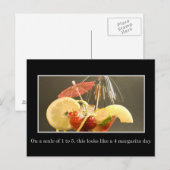 Heute ist ein Tag mit hohem Rang Postkarte (Vorne/Hinten)