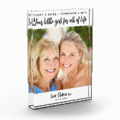 Heute ist eine Brautmutter der Braut ein Hochzeits Fotoblock (Links)