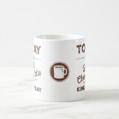 Heute ist eine heiße Schokolade Tasse (Mittel)