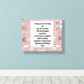 Heute ist leinwanddruck (Insitu (Holzboden))