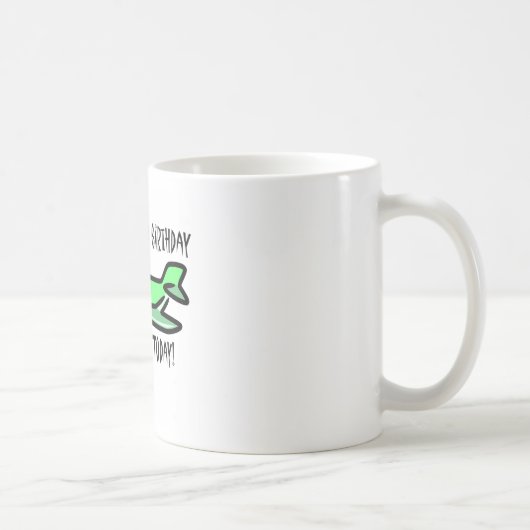 Heute ist mein 2. Geburtstag Kaffeetasse (Rechts)