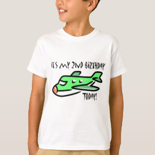 Heute ist mein 2. Geburtstag T-Shirt
