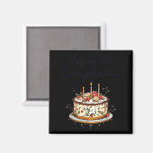 Heute Ist Mein Geburtstag Mit Spanischem Geburtsta Magnet (Vorderseite/Rückseite)