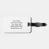 Heute ist nicht dein Tag Vintager Anruf Gepäckanhänger (Rückseite horizontal)