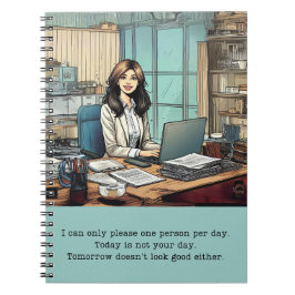 Heute ist nicht dein TagesNotebook Notizblock