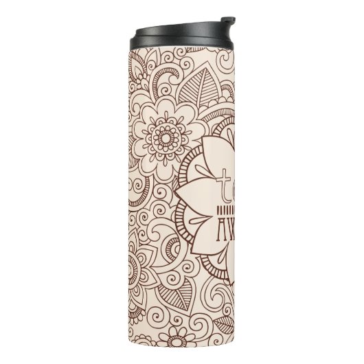 Heute ist PHANTASTISCH Thermosbecher (Nach links gedreht)