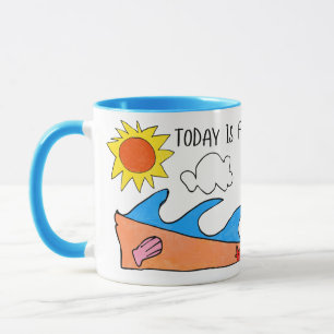 "Heute ist zum Chillen" Tasse