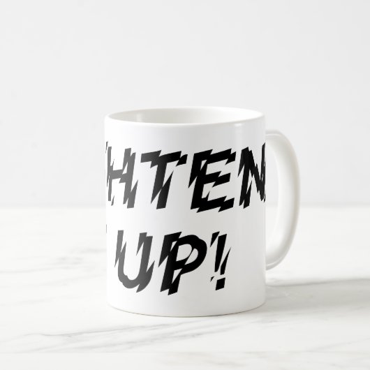 HEUTE! KAFFEETASSE (VorderseiteRechts)