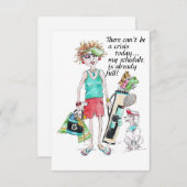 Heute kann es keine Krise geben...Mein Zeitplan is (Vorne/Hinten)