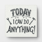 Heute kann ich alles tun fotoplatte (Vorderseite)