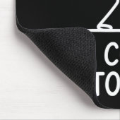 Heute kein Code lustiger Spruch erschöpfter Progra Mousepad (Ecke)