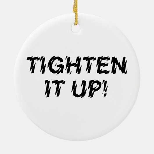 HEUTE! KERAMIK ORNAMENT (Hinten)