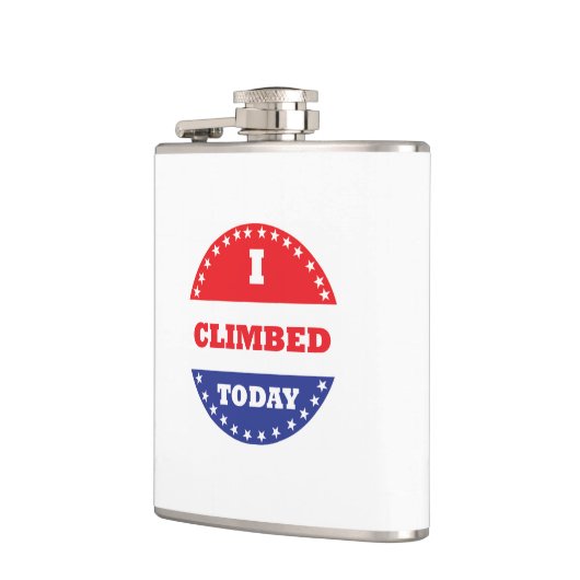 Heute kletterte ich flachmann (Links)