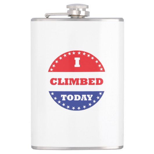 Heute kletterte ich flachmann (Vorderseite)