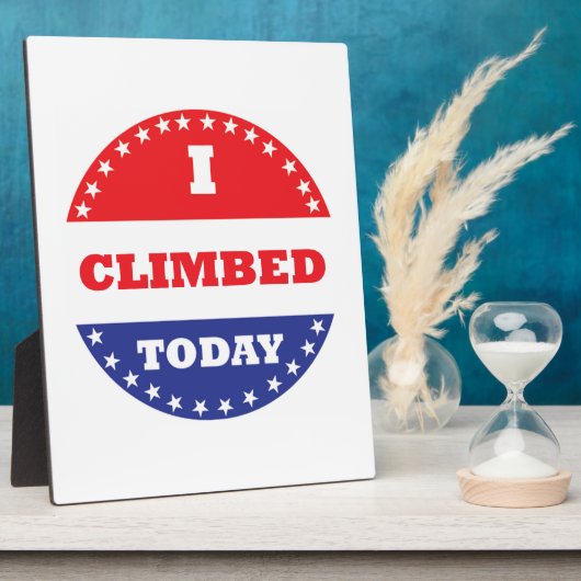 Heute kletterte ich fotoplatte (Seite)