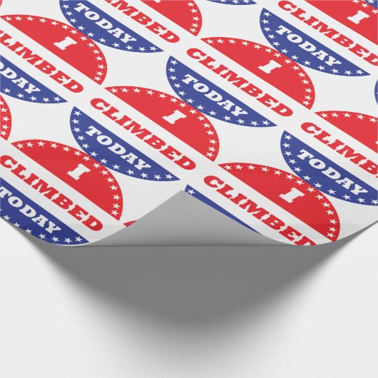 Heute kletterte ich geschenkpapier (Ecke)