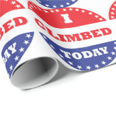 Heute kletterte ich geschenkpapier (Rolleneckpunkt)