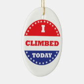 Heute kletterte ich keramik ornament (Rechts)