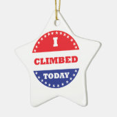 Heute kletterte ich keramikornament (Links)