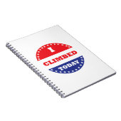 Heute kletterte ich notizblock (Rechte Seite)