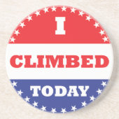 Heute kletterte ich sandstein untersetzer (Vorne)